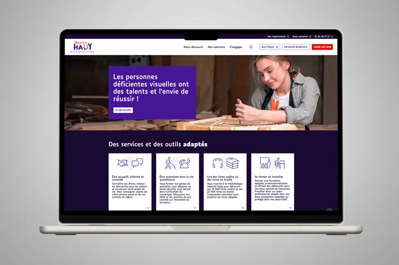 Visuel Association Valentin Haüy